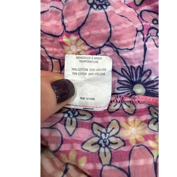 Ramy Brooke Janae Floral Blouse Size Small - Picture 7 of 11